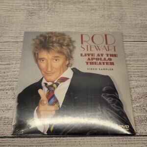 Rod Stewart Live at the Apollo Theater Video Sampler DVD, NWT